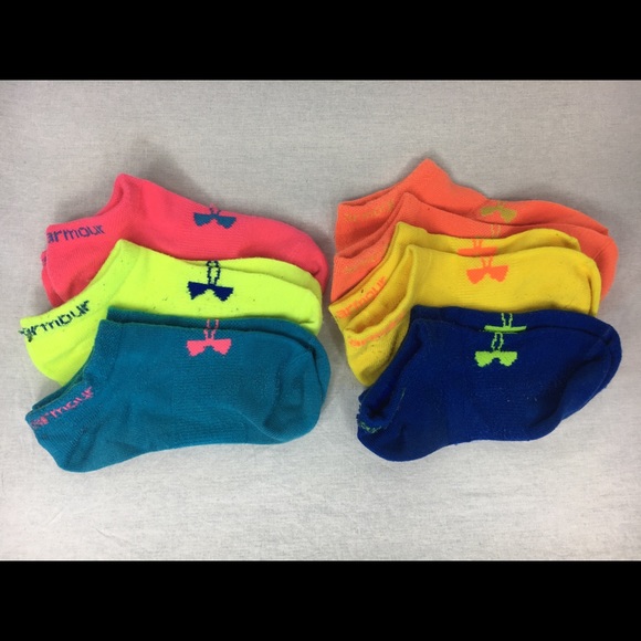 under armour neon socks
